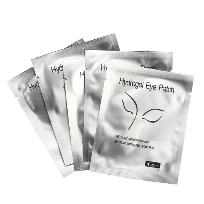 50 paires de patchs pour cils sous les yeux, coussinet d'isolation pour les yeux, élimine l'hydrogel