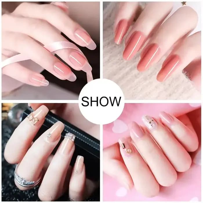 Gel pour ongles en Poly Extension, 15ml, Design de manucure acrylique, 24 couleurs, vernis UV, const