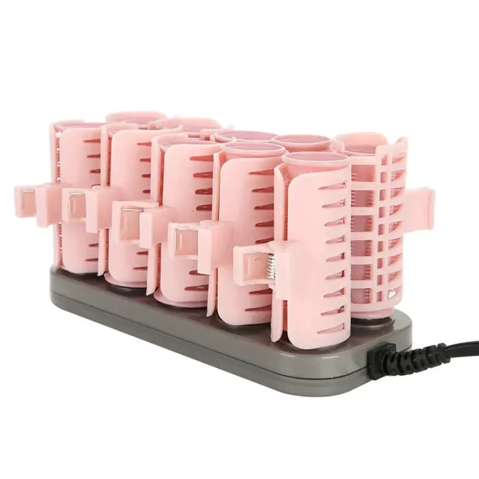 Rouleau chauffant électrique professionnel, 10 pièces, Tube de cheveux, Style de mise à niveau