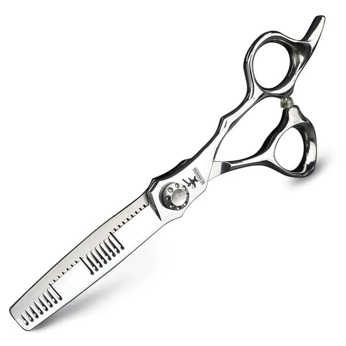 Ciseaux de coupe et d'amincissement des dents à double face, Japon, Unique, 440C