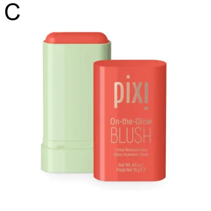 Stick de blush crème nude naturel pour les joues et les lèvres, formule de blush solide modulable av