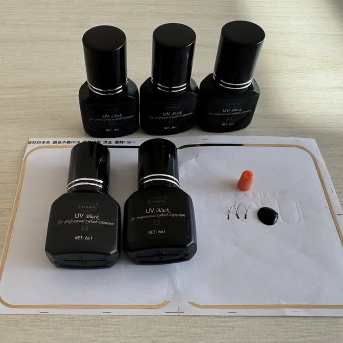 Colle arina pour extensions de cils, séchage rapide, longue durée, fournitures de faux cils, vente e