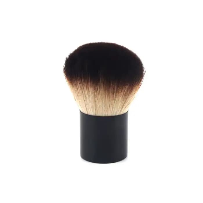 Kabuki brosse Blush bronzant poudre libre fond de teint cheveux synthétiques brosse plate avec couve