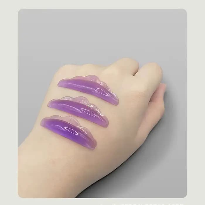 5 paires de coussinets de levage de cils auto-adhésifs, tiges de permanente de cils en Silicone soup