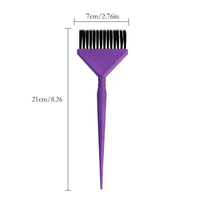 Pinceau applicateur de teinture capillaire professionnel large, réutilisable, pour femmes, hommes, s