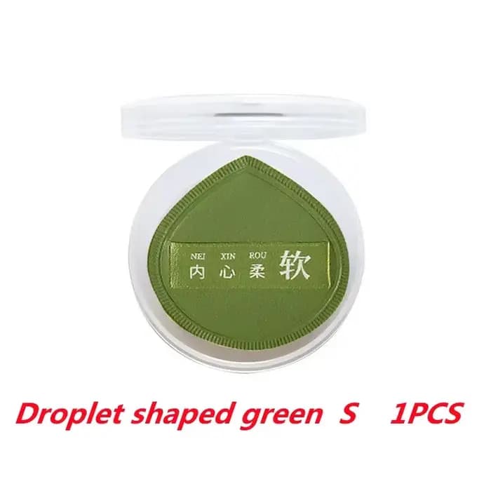 Éponge de maquillage Cloud Velvet - Double densité pour crème liquide/BB | Essentiel de voyage veg