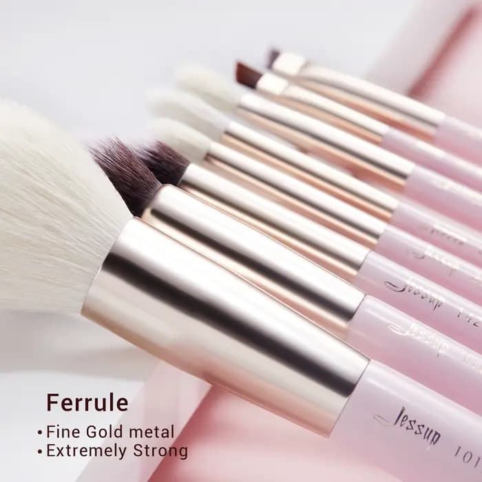 Jessup – ensemble de pinceaux de maquillage professionnels, 25 pièces, poudre, fond de teint, fard à