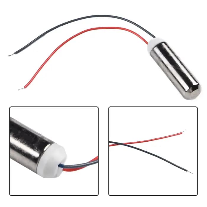 1pc Miniature étanche Vibration sans noyau moteur bricolage masseur étanche DC 1.5 ~ 3.7V 3V MiNi vi