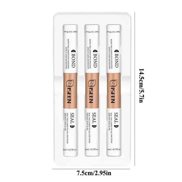 Colle pour cils individuels Bond and Seal 2 en 1, tenue super forte, extension de cils longue durée,