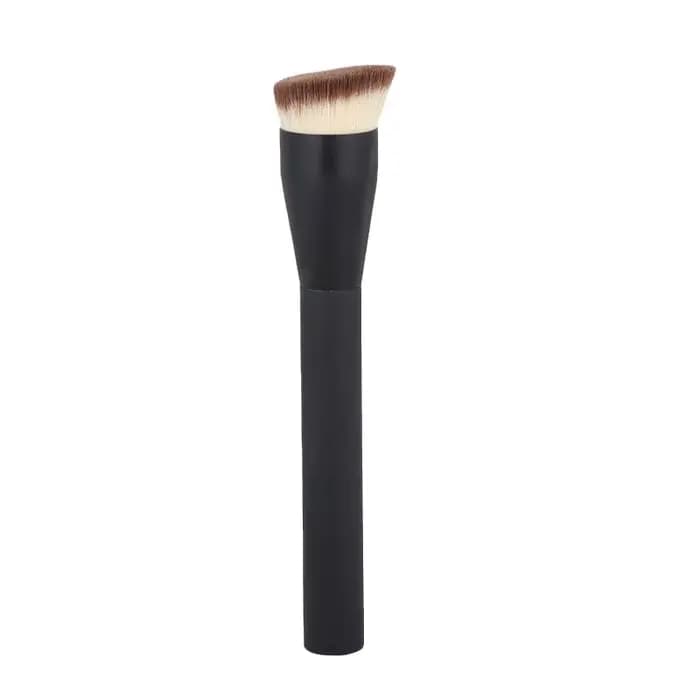 Pinceau de maquillage Kabuki pour fond de teint, pinceaux cosmétiques végétaliens, simple et grand,