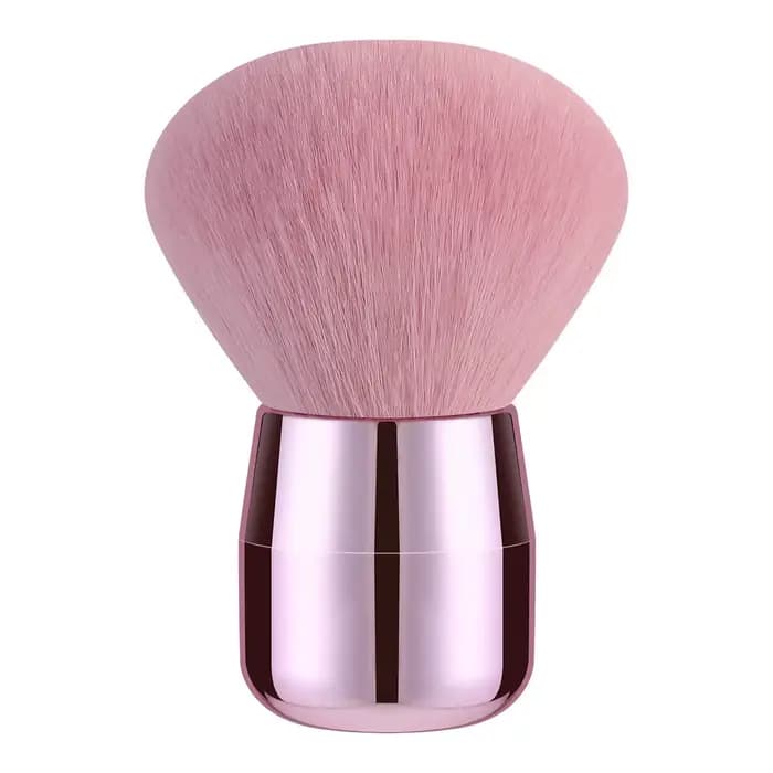 CALIYI 1/2 pièces moelleux poudre libre Blush pinceaux Portable MINI luxe maquillage brosse voyage c