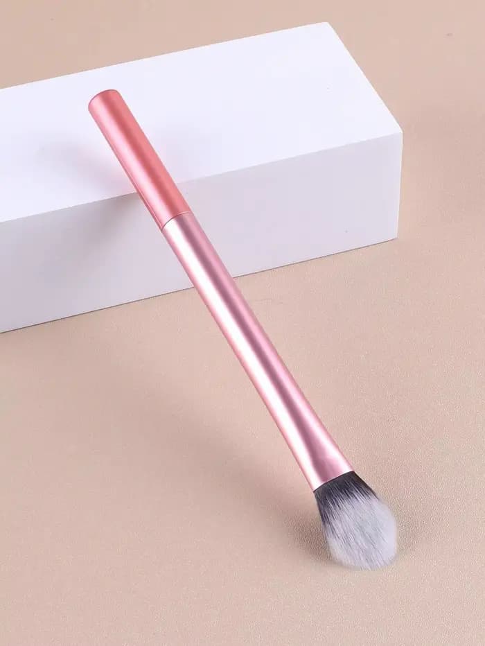 Pinceau à blush, 1 pièce, portable et créatif, pinceau cosmétique ou accessoire de maquillage adapté
