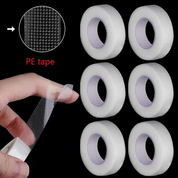 1/3/5 rouleaux de ruban d'extension de cils, outils adhésifs PE sous les coussinets oculaires pour c