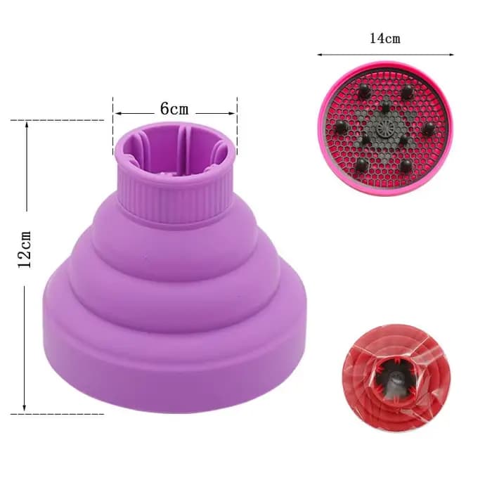 Outil de coiffure accessoires approprié 4-4.8 cm universel cheveux Curl diffuseur couverture diffuse