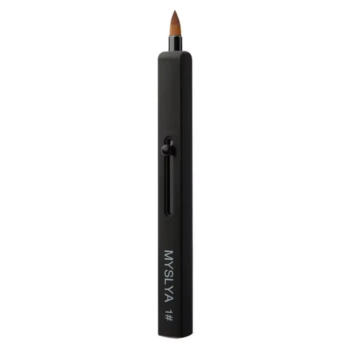 Mini pinceau à maquillage rétractable, pinceau à lèvres, pinceau à rouge à lèvres, outil de beauté P