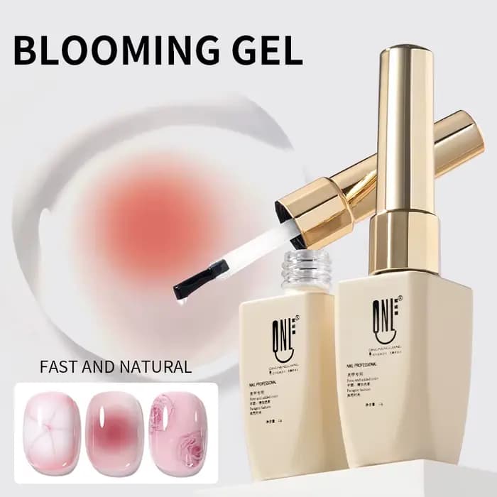 RS NAIL 12ml vernis Gel fleuri clair tremper UV LED Transparent fleur dégradé Gel Nail Art Semi Perm