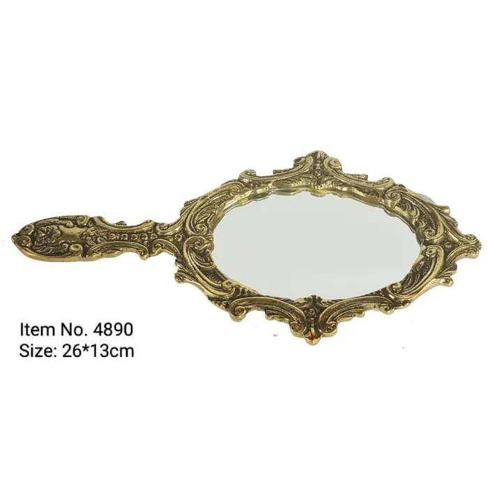 Miroir mural ovale pour filles, Art esthétique, maquillage, cercle, salle de bain, grand décoration