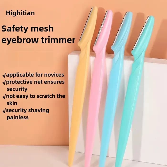 Rasoir à sourcils et rasoir Facial pour femmes, outils de Dermaplaning exfoliants polyvalents avec c