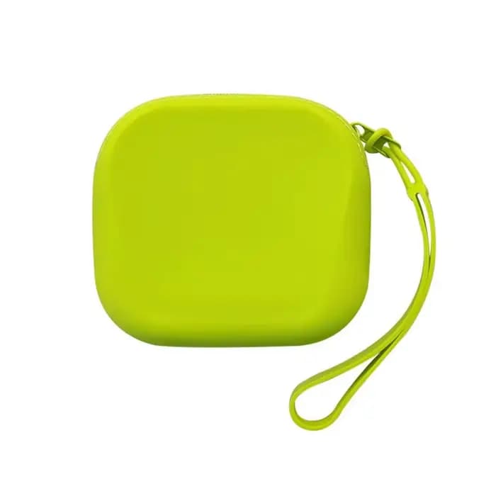 Nouveau sac cosmétique en Silicone avec dragonne, trousse de toilette anti-poussière, fermeture écla