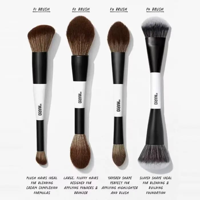 F1 F2 F3 F4 E6 EF1 mettre en évidence Blush pinceau de maquillage ambiant doux lueur Blush brosse fi