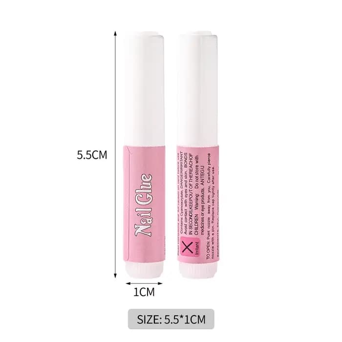Colle à ongles professionnelle Super forte, 40 pièces, à pression, à séchage rapide, longue durée, p