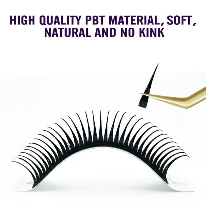 NATUHANA nouveau 0.07mm Extension de cils humides Manga vaporeux Cosplay Type pointes Extensions de