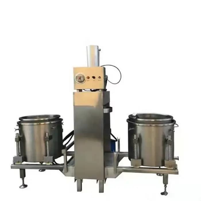 Presse à vin hydraulique sur mesure, modèle 300L, pour pressage à froid des raisins et jus de fruits