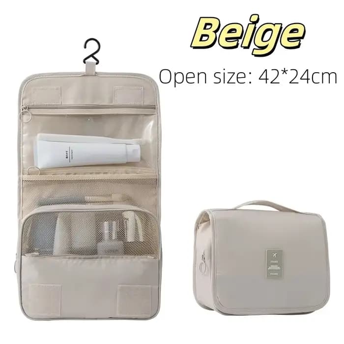 Sac de maquillage de voyage de haute qualité, organisateur de produits de toilette étanche pour femm