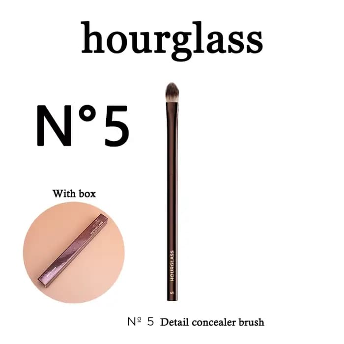 Sablier finition sans couture fond de teint brosse coudée fond de teint brosse visage couverture con