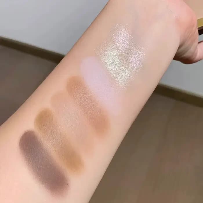 Girlcult Face Palette 01 Palissandre, Palette de maquillage tout-en-un, Texture de poudre lisse, hau