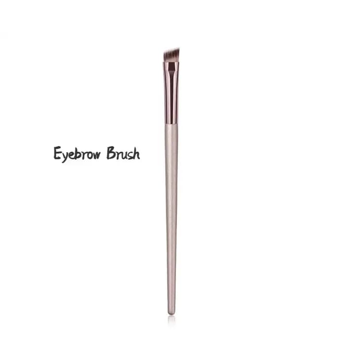 Pinceaux de maquillage de couleur champagne pour femmes, fard à barrage, cercle sombre, correcteur,