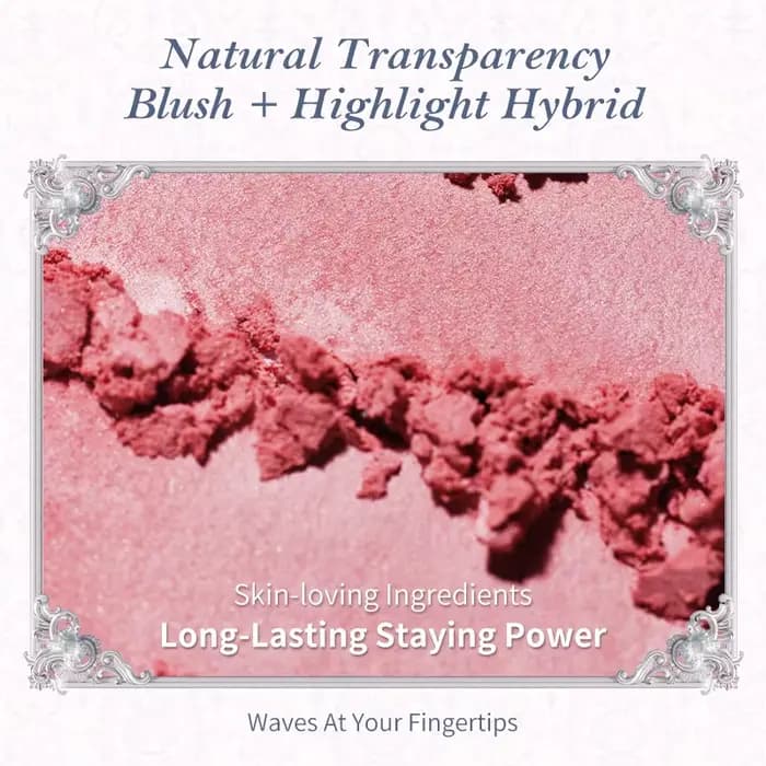 Flower Knows Shell's Jewel Collection Blush en satin de soie
