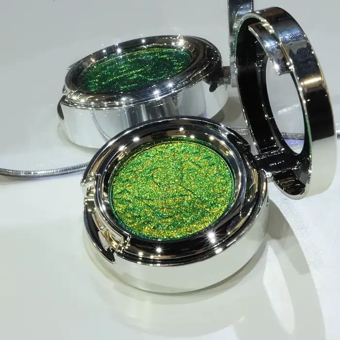 Fard à barrage Duochrome brillant pour les yeux, longue durée, haute qualité, paillettes, maquillage