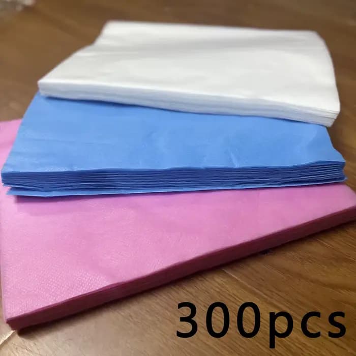 300 pièces Nail Art dépoussiéreur filtre papier 19x24 cm manucure Machine poussière remplacer Nail A