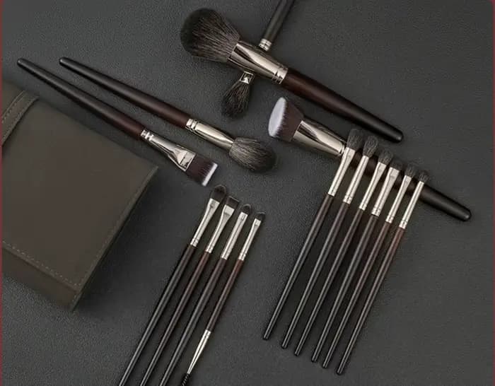 Kit de 15 pinceaux de maquillage haut de gamme, pinceau à paupières, pinceau à fond de teint, pincea