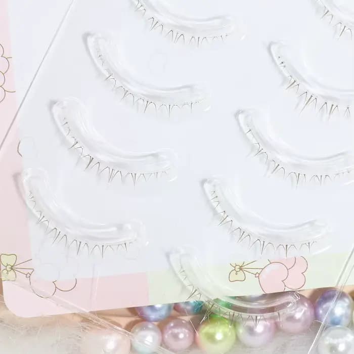 Menglu 4-7mm marron der cils petite flamme cils inférieurs noir naturel Style court Imitation peintu