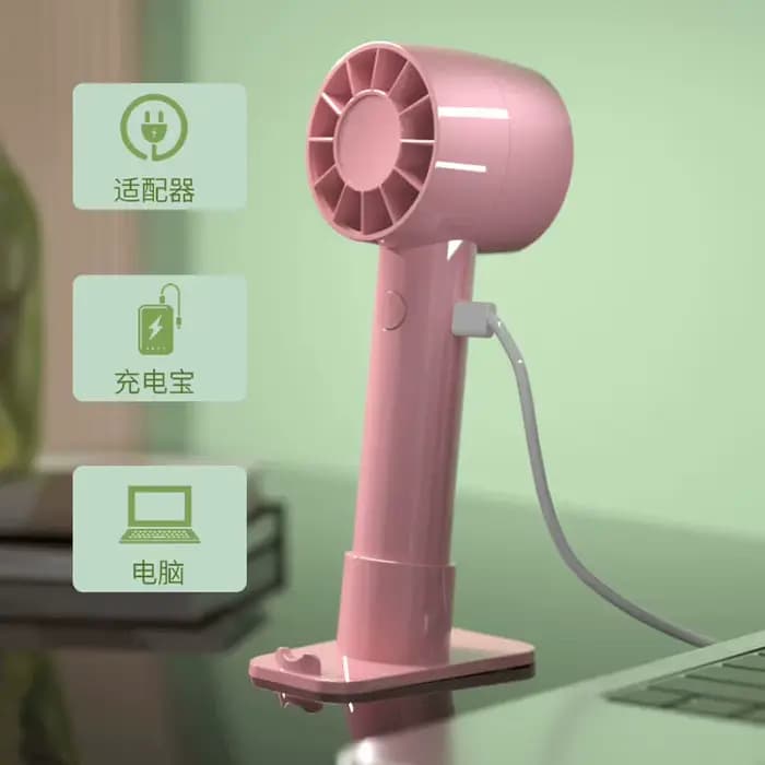 Ventilateur de cils Portable, troisième vitesse, Mini colle à cils Rechargeable par Usb, sèche-linge