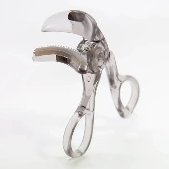 Recourbe-cils double fonction avec peigne – Options de clipser large ou partiellement, étanche, long