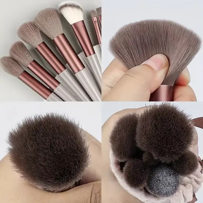 Ensemble de pinceaux de maquillage pour femme, fard à barrage, surligneur, correcteur, fard à joues,