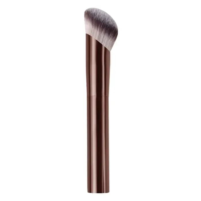 Pinceau de fond de teint angulaire à poils synthétiques doux, outil de maquillage professionnel pour