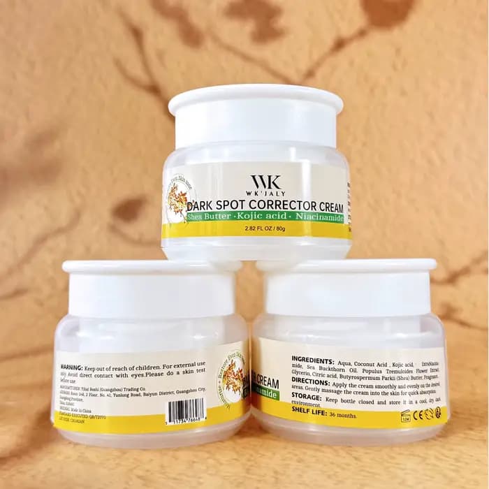 WK JALY crème correctrice de taches foncées, éclaircissante pour la peau, élimine la mélanine, les t