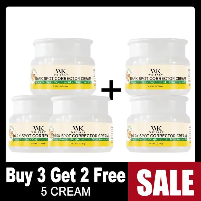 WK JALY crème correctrice de taches foncées, éclaircissante pour la peau, élimine la mélanine, les t