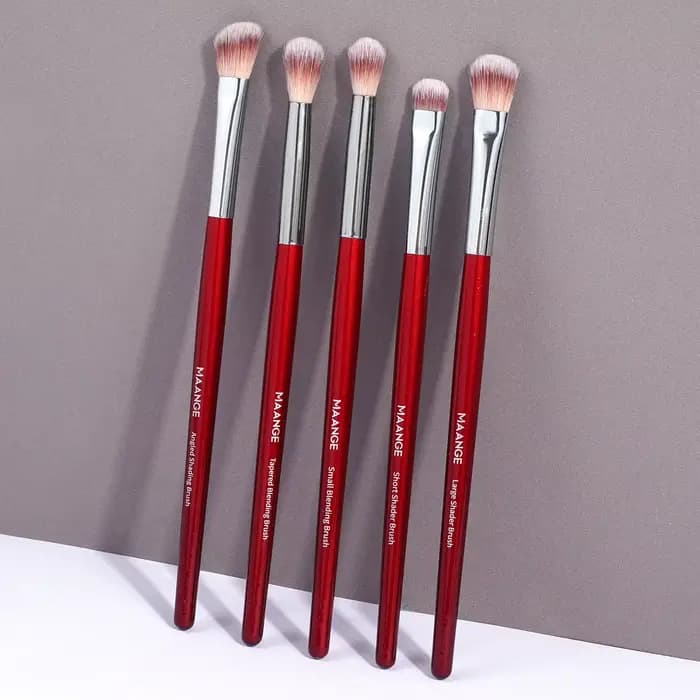 MAANGE 5 pièces ombre à paupières ensemble de pinceaux de maquillage correcteur brosse yeux cosmétiq