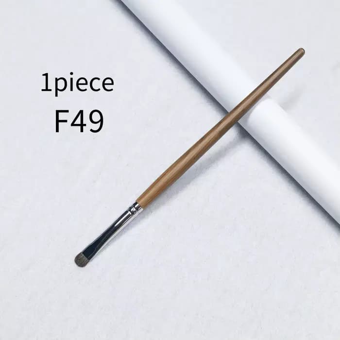 Pinceau fard à paupières détails précis pinceaux de maquillage ombre à paupières doux naturel poney