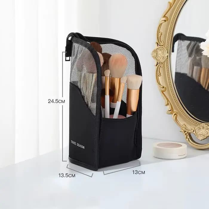 Étui pour pinceaux de maquillage, support pour pinceaux et outils, sac cosmétique imperméable, suppo