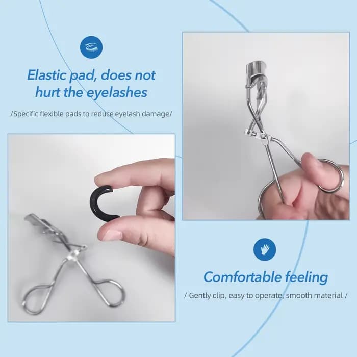 IMAGIC 1 pièces argent portable longue durée professionnel naturel Curling ne fait pas mal aux cils