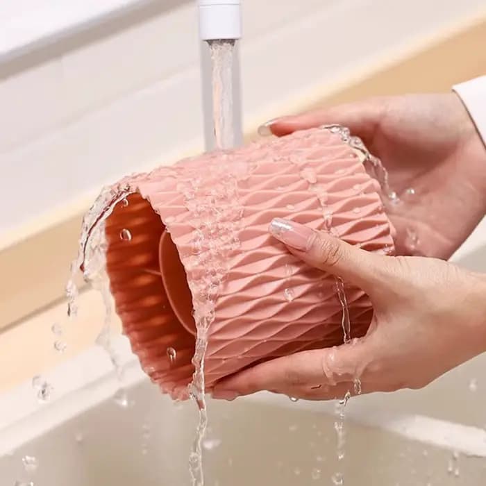 Seau pour pinceaux de maquillage, Rotation à 360 degrés, grande capacité, rouge à lèvres, crayon à s