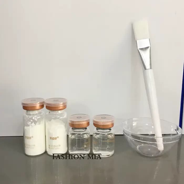 Kit de masque de peptide de collagène coréen pour le visage, acide hyaluronique, hydratant, lifting