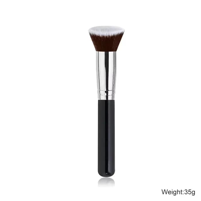 1pc pinceaux de maquillage plats Kabuki fond de teint brosse liquide crème poudre Contour mélange vi