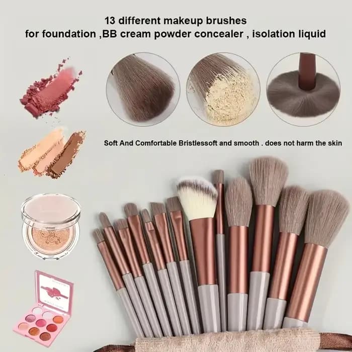 Ensemble de pinceaux de maquillage pour femme, fard à barrage, surligneur, correcteur, fard à joues,